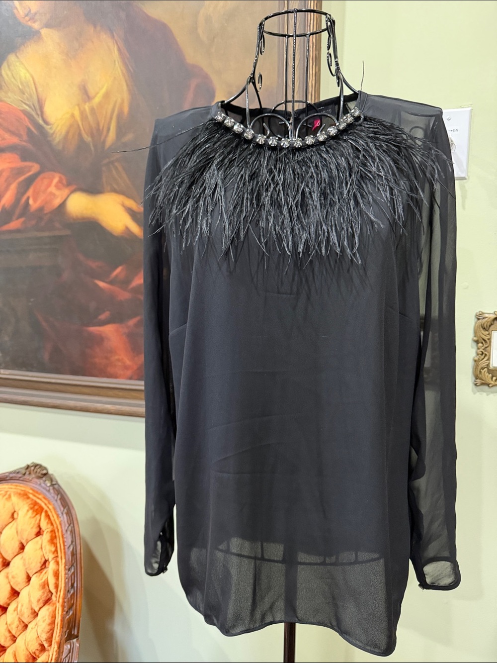 Vince Camuto Black Woman’s Blouse